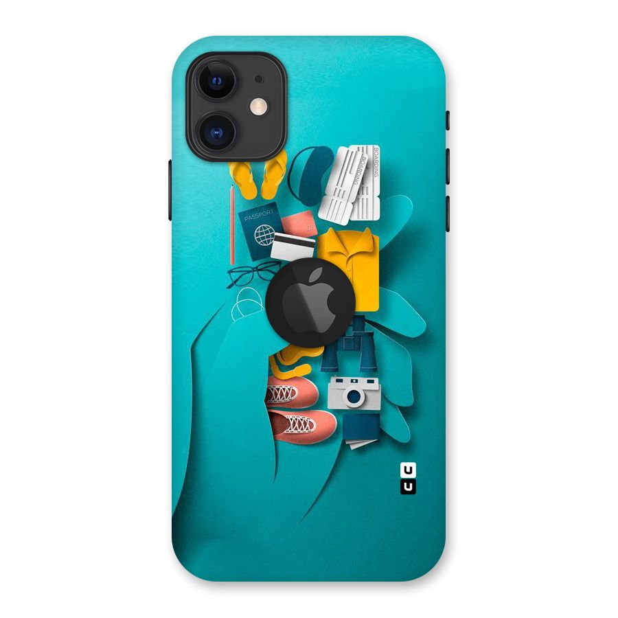 Vacay Vibes Back Case for iPhone 11 Logo Cut
