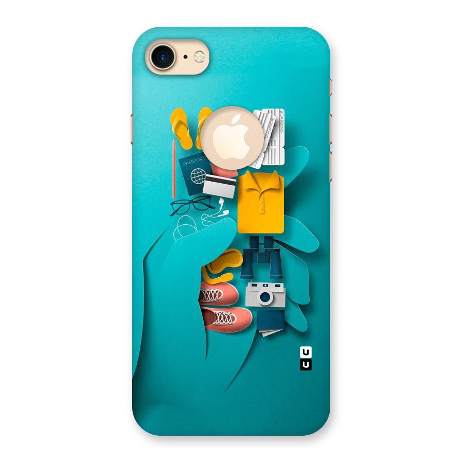 Vacay Vibes Back Case for iPhone 7 Logo Cut