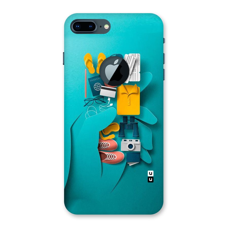 Vacay Vibes Back Case for iPhone 7 Plus Logo Cut