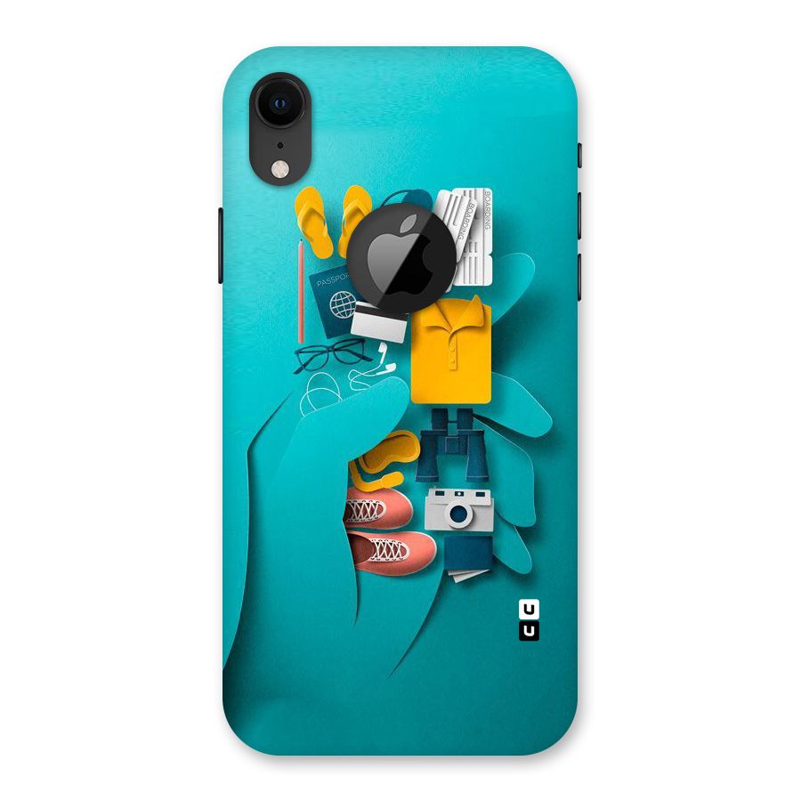 Vacay Vibes Back Case for iPhone XR Logo Cut