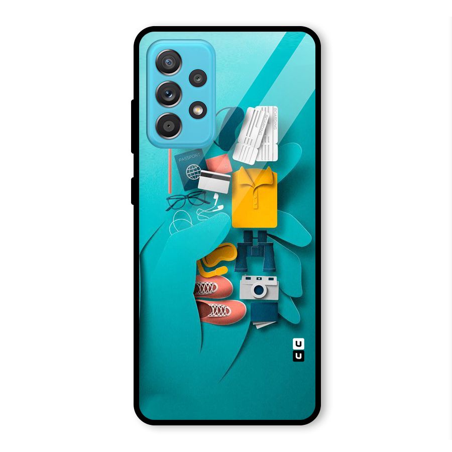Vacay Vibes Glass Back Case for Galaxy A52