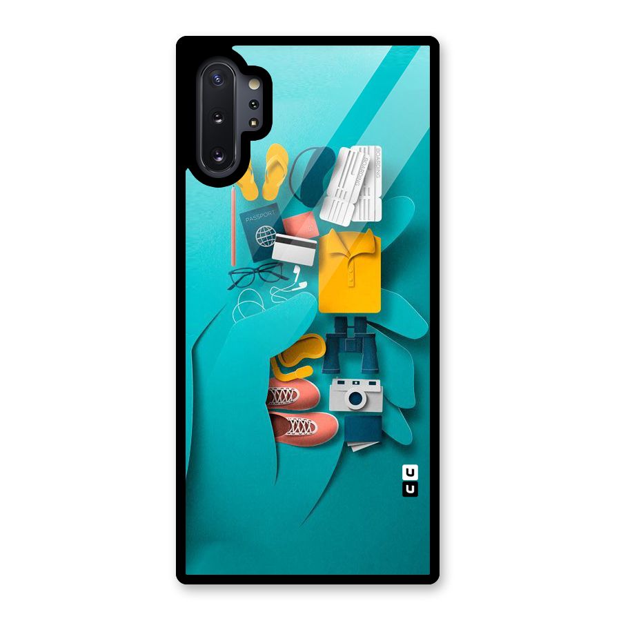Vacay Vibes Glass Back Case for Galaxy Note 10 Plus