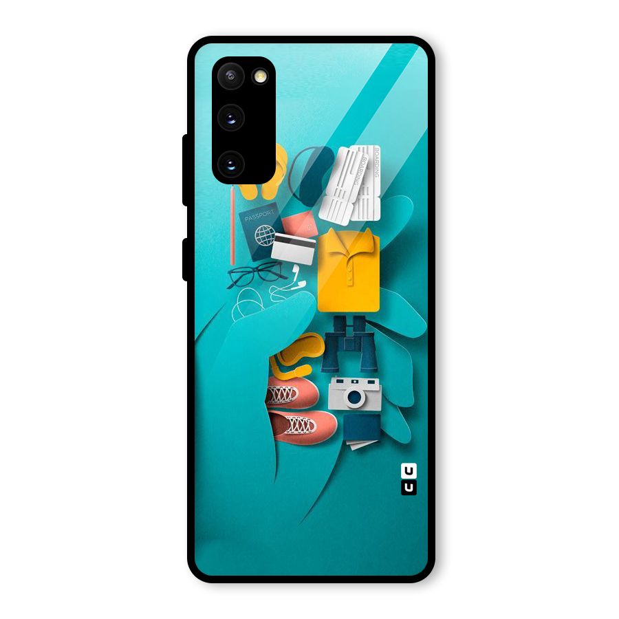 Vacay Vibes Glass Back Case for Galaxy S20 FE 5G