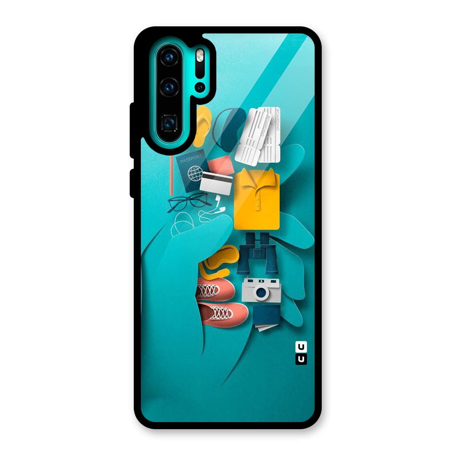 Vacay Vibes Glass Back Case for Huawei P30 Pro