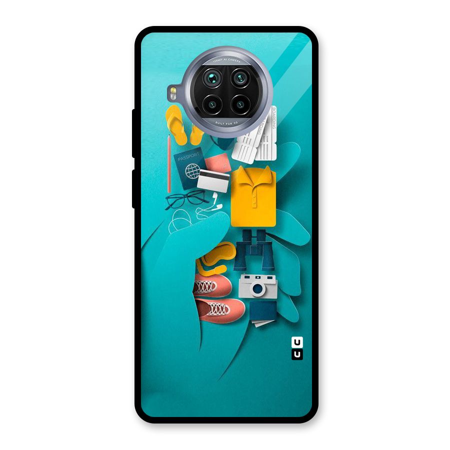 Vacay Vibes Glass Back Case for Mi 10i