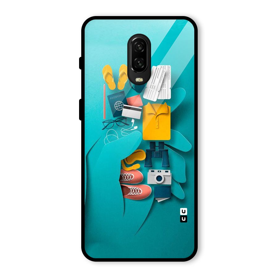 Vacay Vibes Glass Back Case for OnePlus 6T