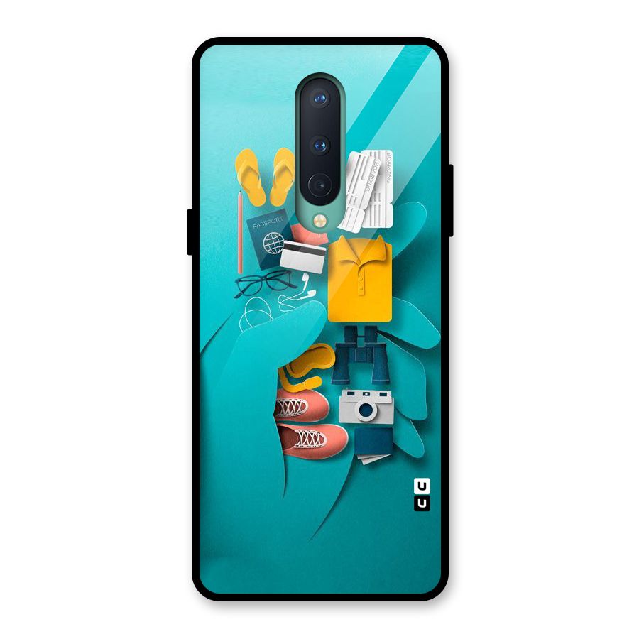 Vacay Vibes Glass Back Case for OnePlus 8