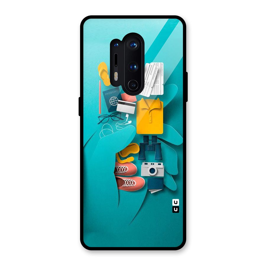 Vacay Vibes Glass Back Case for OnePlus 8 Pro