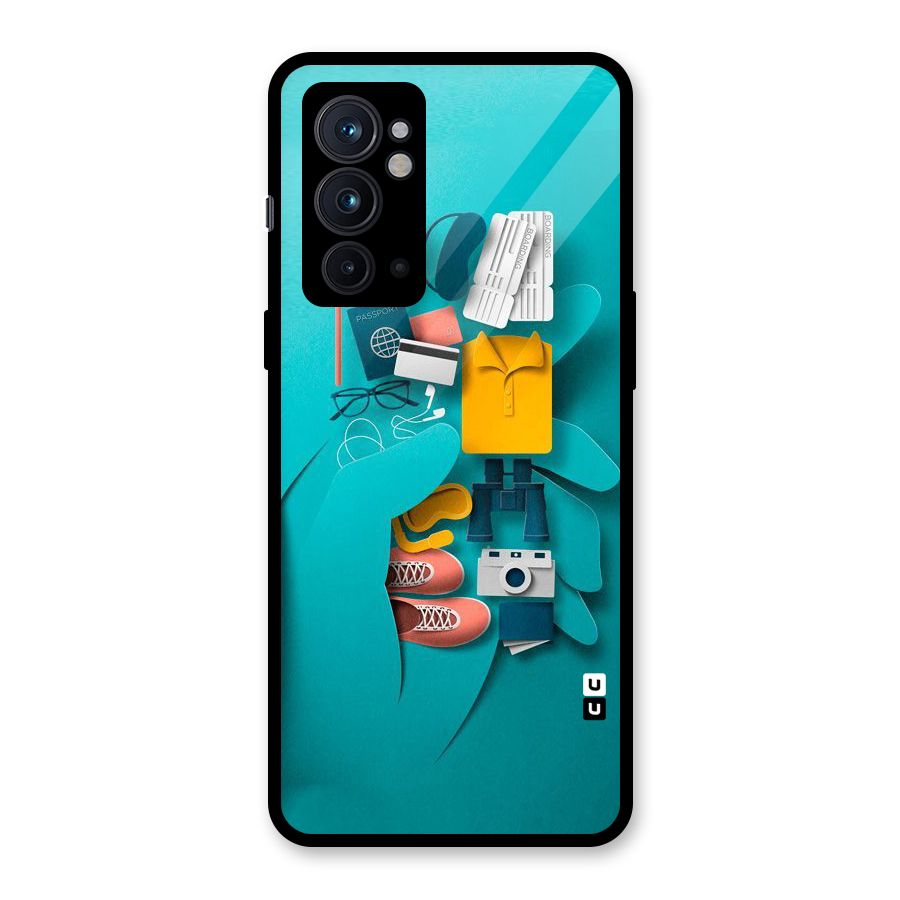 Vacay Vibes Glass Back Case for OnePlus 9RT 5G