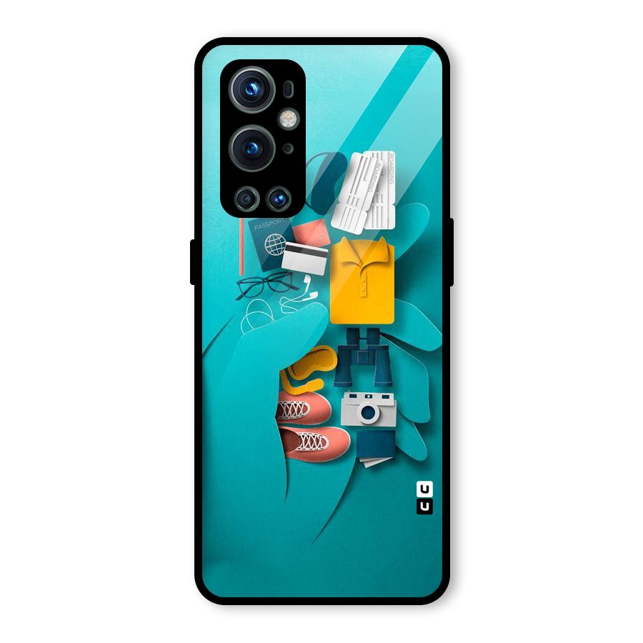 Vacay Vibes Glass Back Case for OnePlus 9 Pro