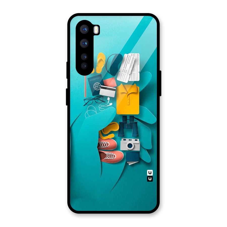 Vacay Vibes Glass Back Case for OnePlus Nord