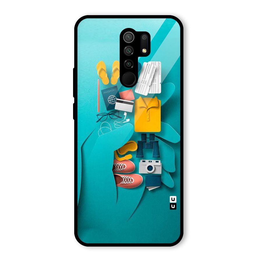 Vacay Vibes Glass Back Case for Poco M2