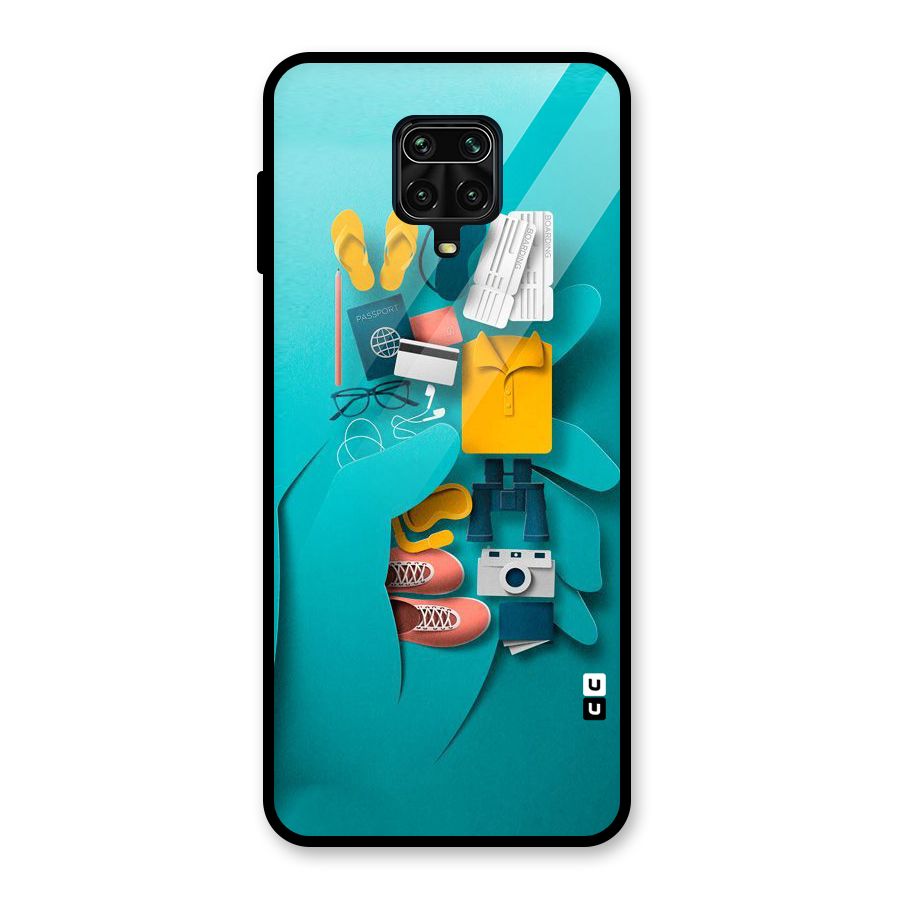 Vacay Vibes Glass Back Case for Poco M2 Pro