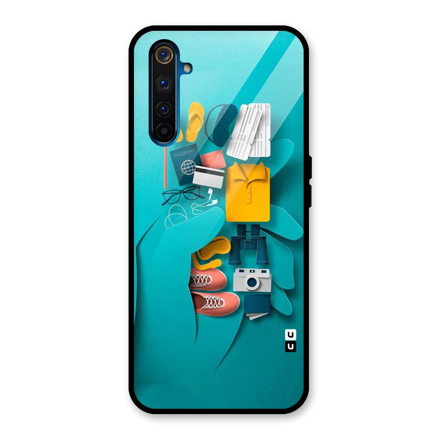 Vacay Vibes Glass Back Case for Realme 6 Pro