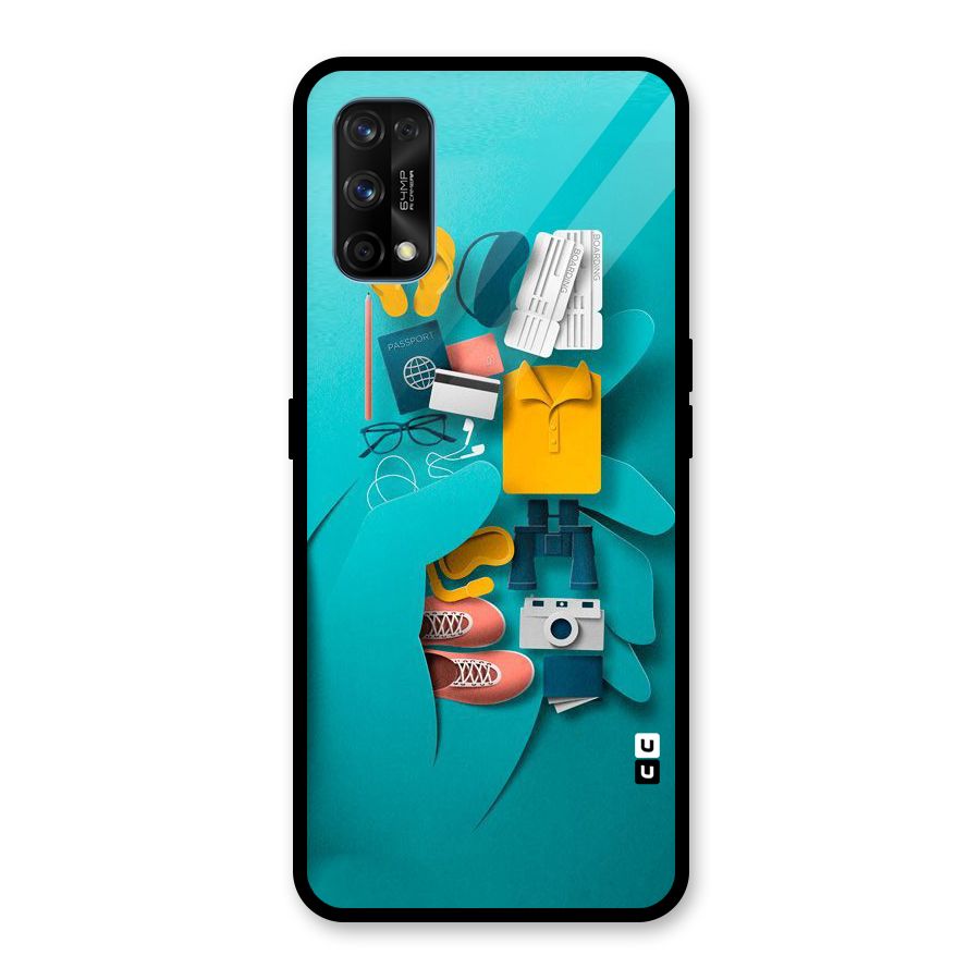 Vacay Vibes Glass Back Case for Realme 7 Pro
