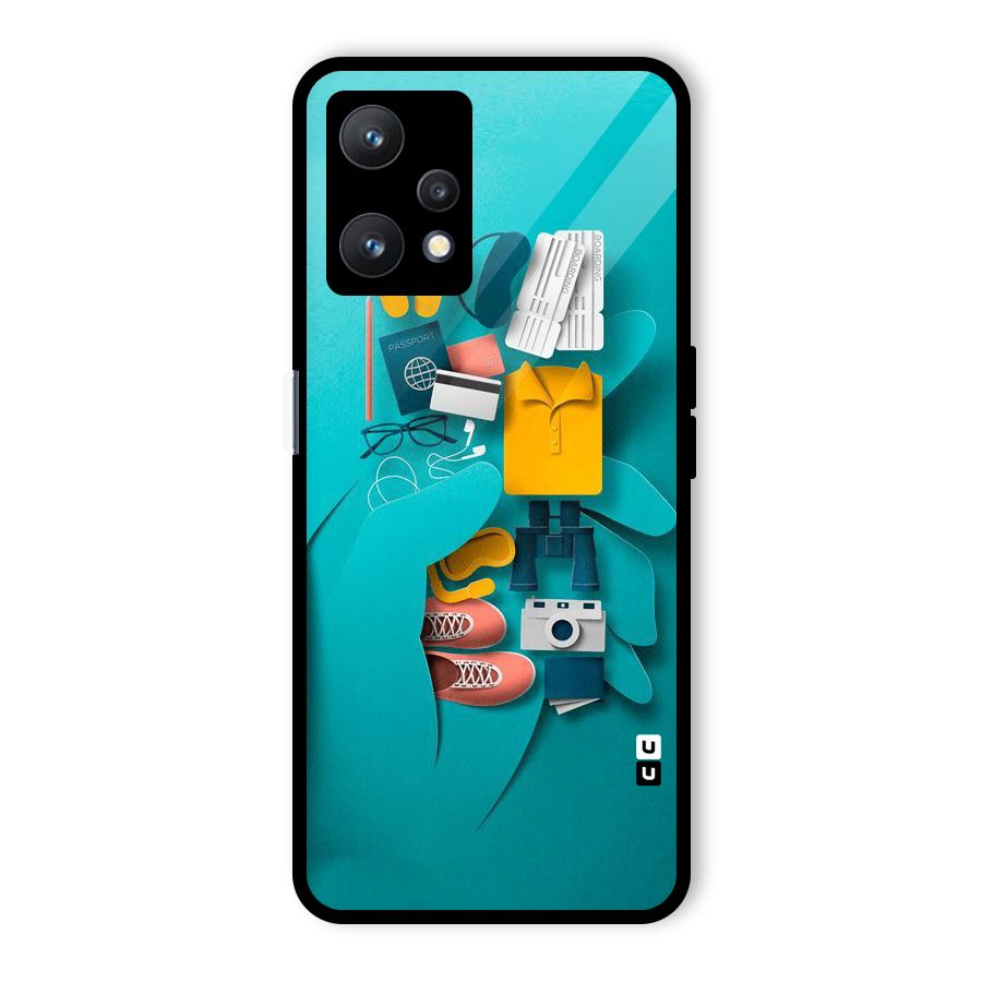 Vacay Vibes Glass Back Case for Realme 9 Pro 5G