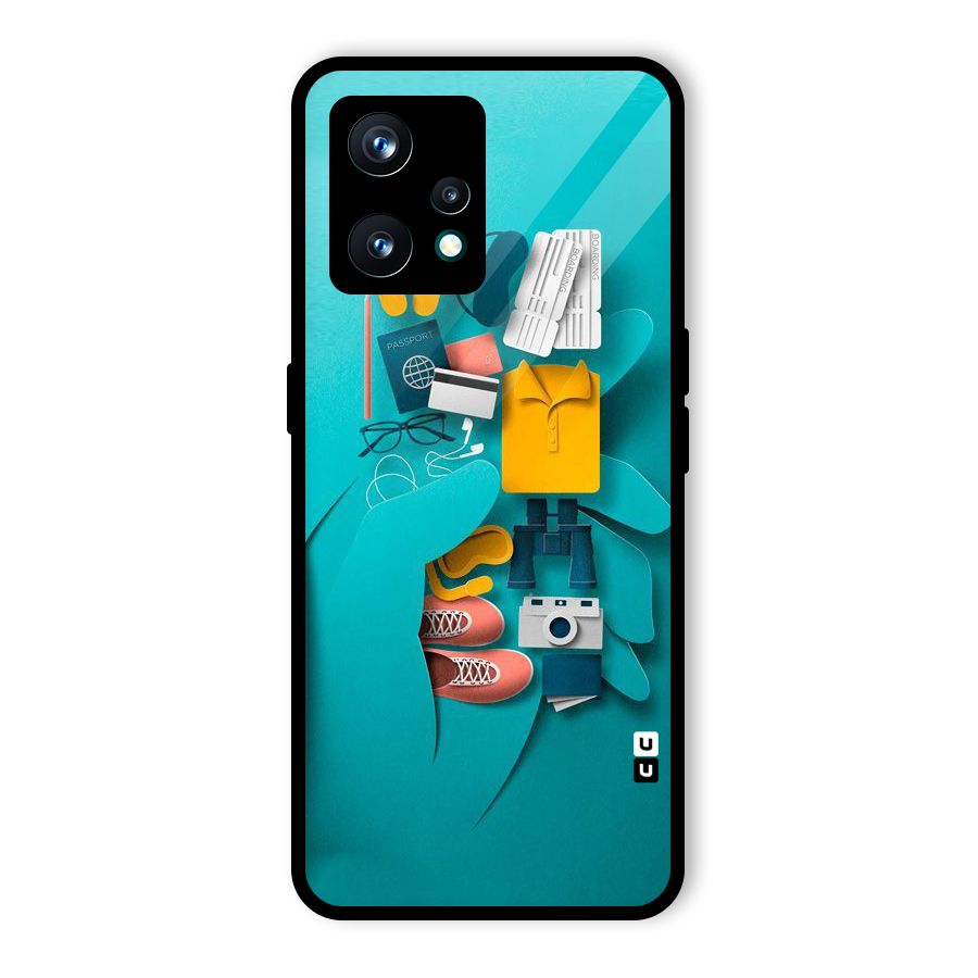 Vacay Vibes Glass Back Case for Realme 9 Pro Plus 5G