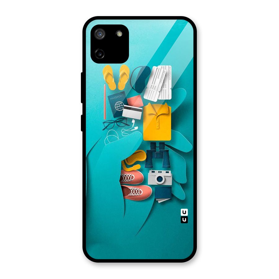 Vacay Vibes Glass Back Case for Realme C11