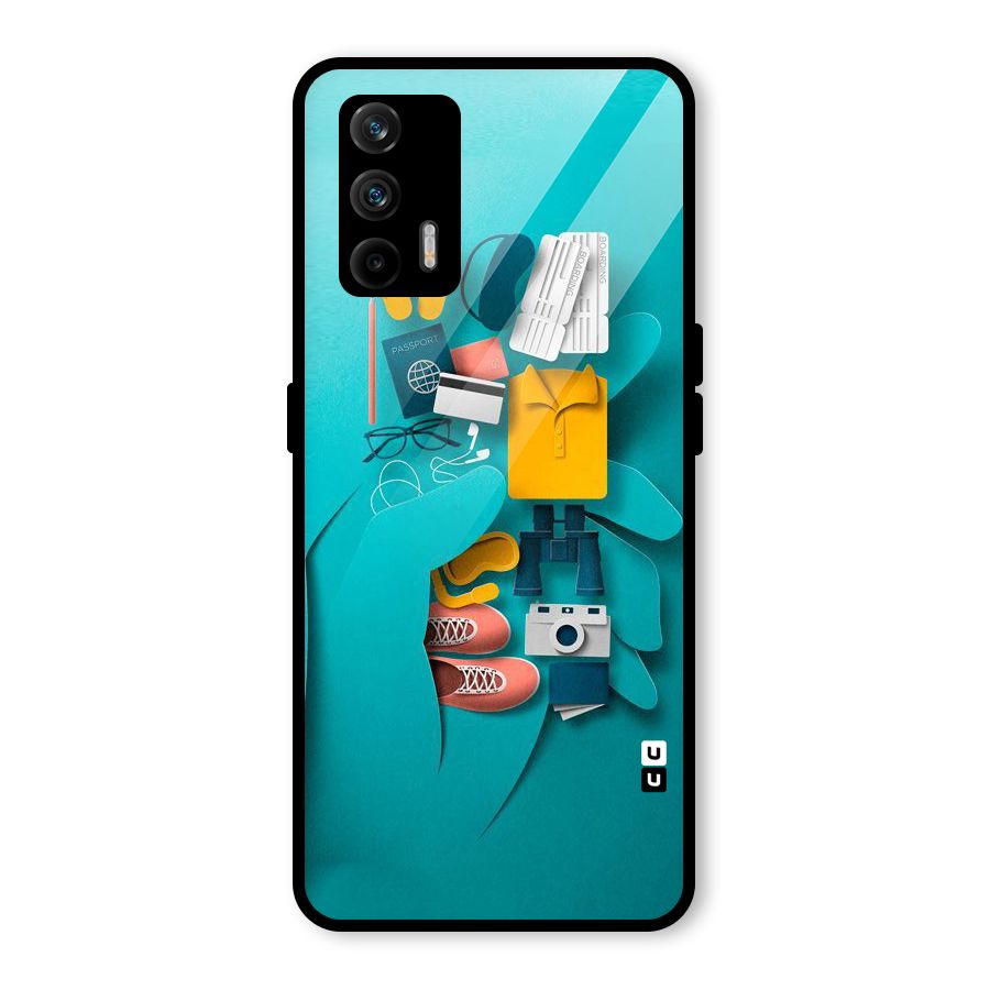 Vacay Vibes Glass Back Case for Realme GT 5G
