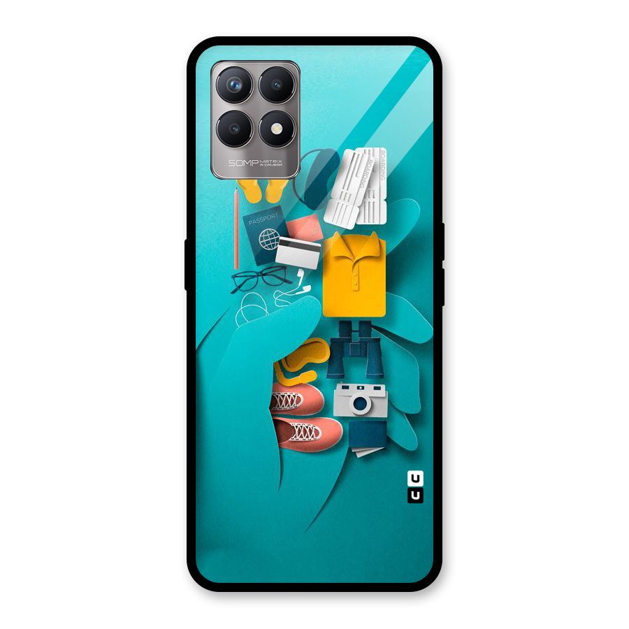 Vacay Vibes Glass Back Case for Realme Narzo 50