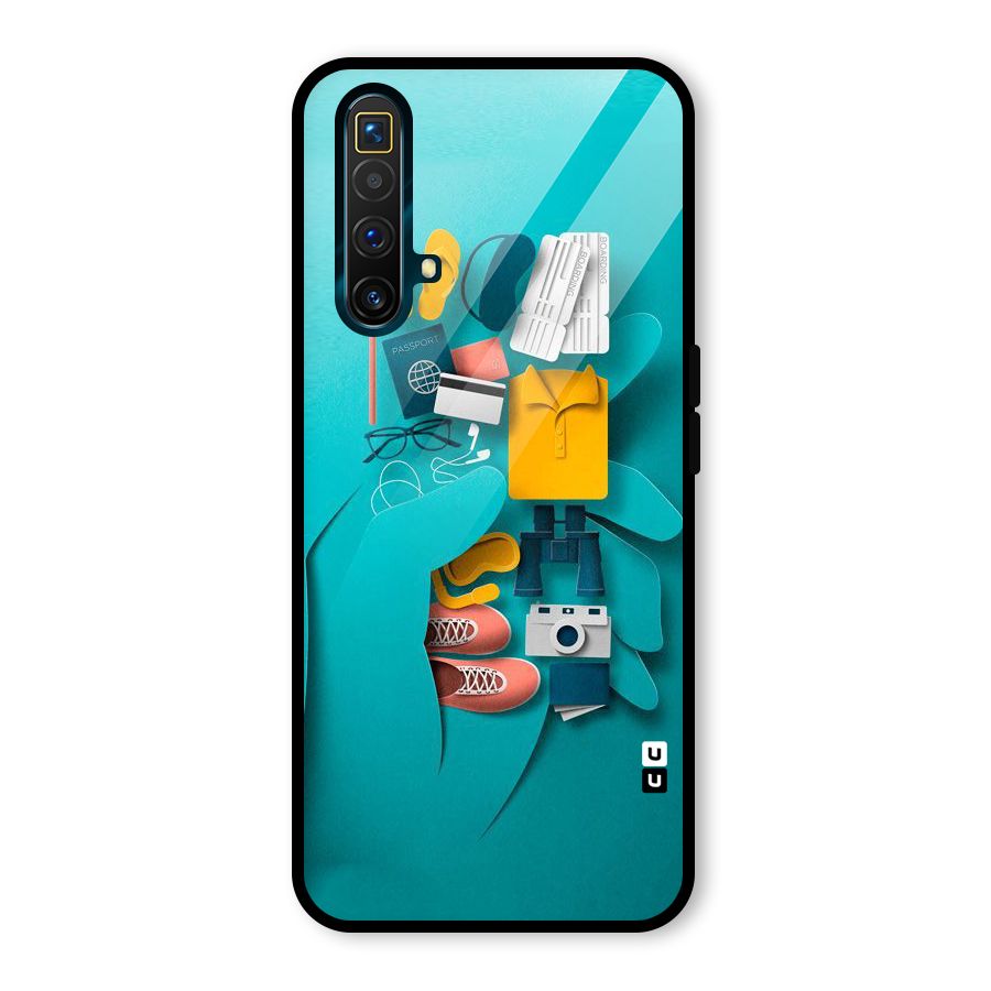 Vacay Vibes Glass Back Case for Realme X3 SuperZoom
