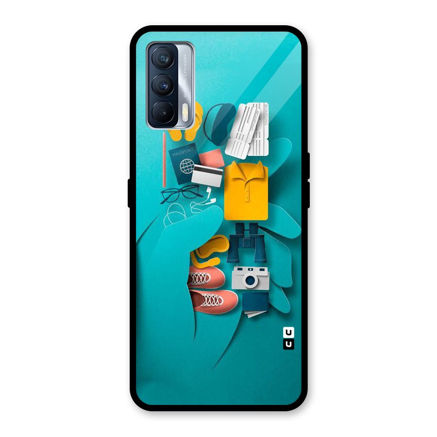 Vacay Vibes Glass Back Case for Realme X7