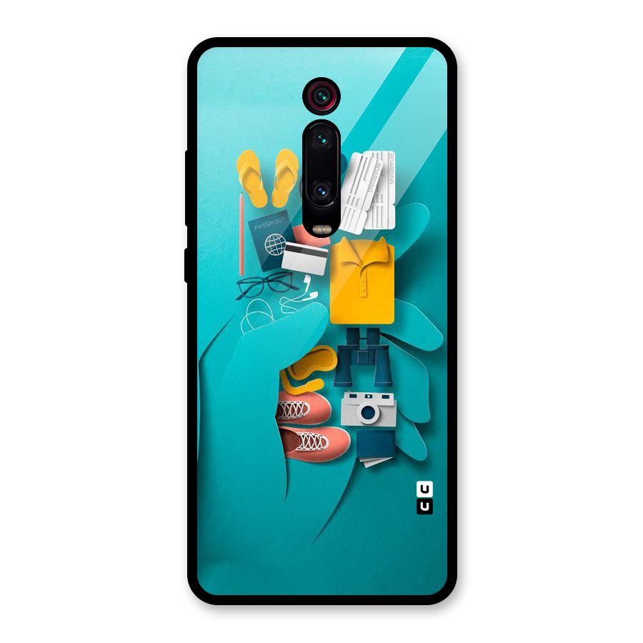 Vacay Vibes Glass Back Case for Redmi K20 Pro