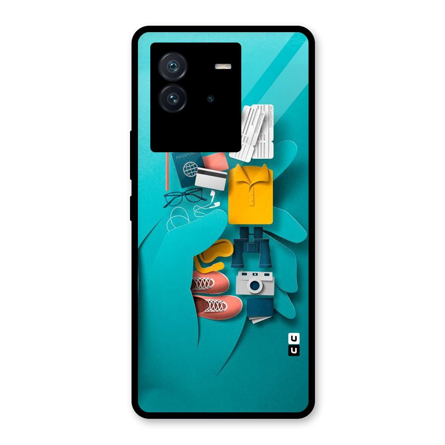 Vacay Vibes Glass Back Case for Vivo iQOO Neo 6 5G