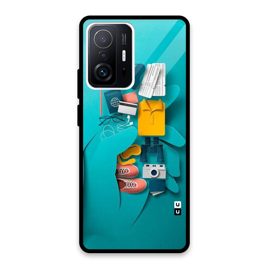 Vacay Vibes Glass Back Case for Xiaomi 11T Pro