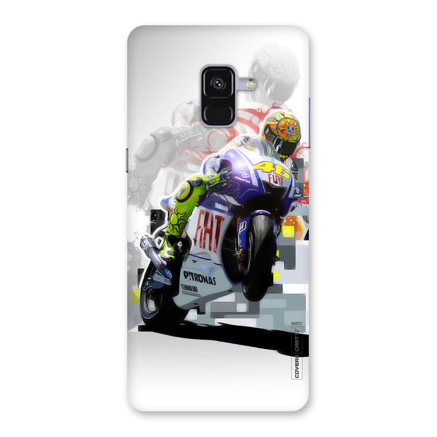 Valentino Rossi Back Case for Galaxy A8 Plus