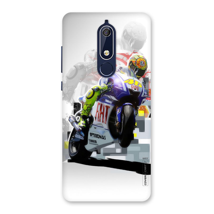 Valentino Rossi Back Case for Nokia 5.1