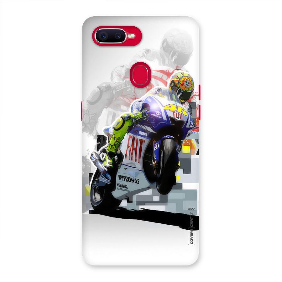 Valentino Rossi Back Case for Oppo F9 Pro