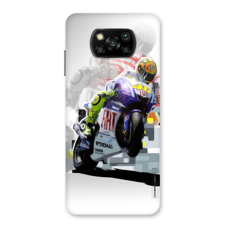 Valentino Rossi Back Case for Poco X3