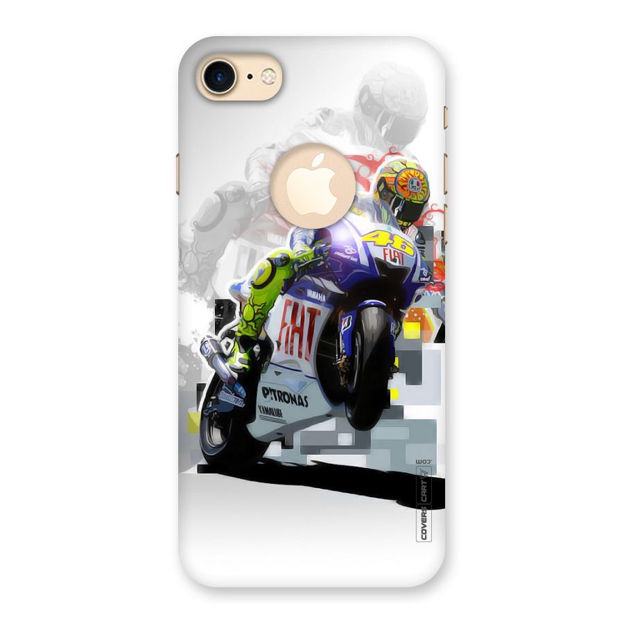 Valentino Rossi Back Case for iPhone 7 Logo Cut