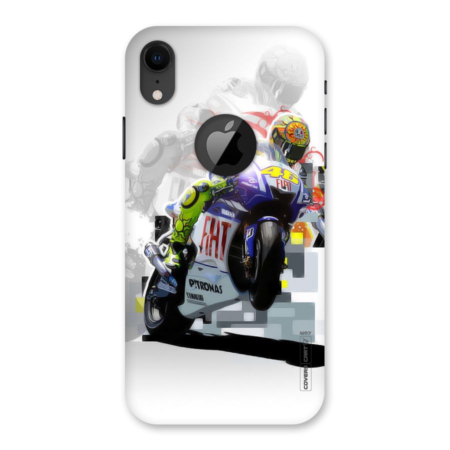 Valentino Rossi Back Case for iPhone XR Logo Cut