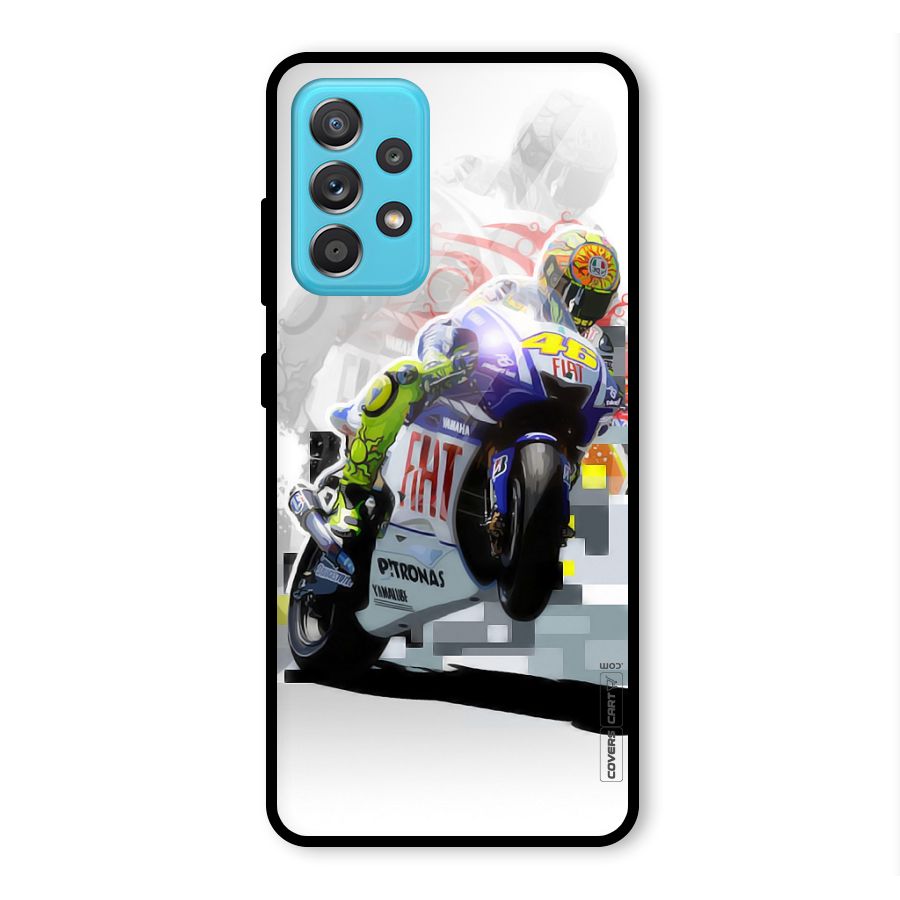 Valentino Rossi Glass Back Case for Galaxy A52