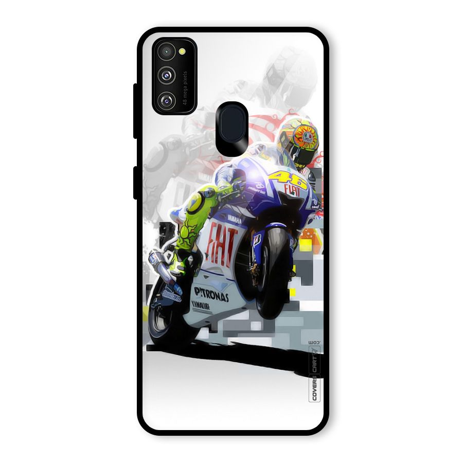 Valentino Rossi Glass Back Case for Galaxy M30s