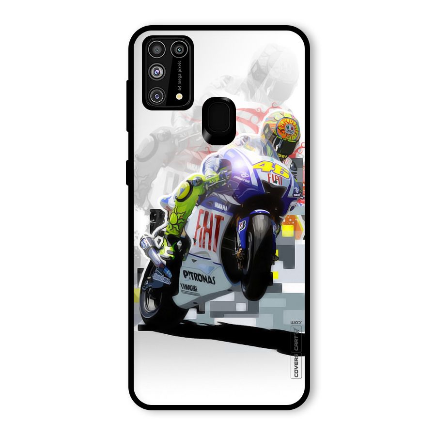 Valentino Rossi Glass Back Case for Galaxy M31