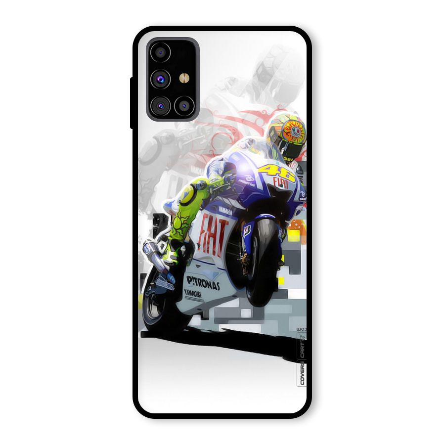 Valentino Rossi Glass Back Case for Galaxy M31s