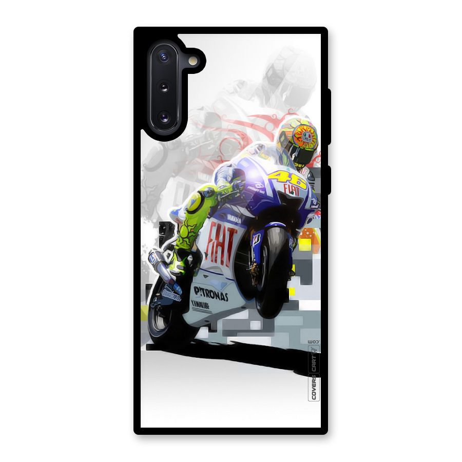 Valentino Rossi Glass Back Case for Galaxy Note 10