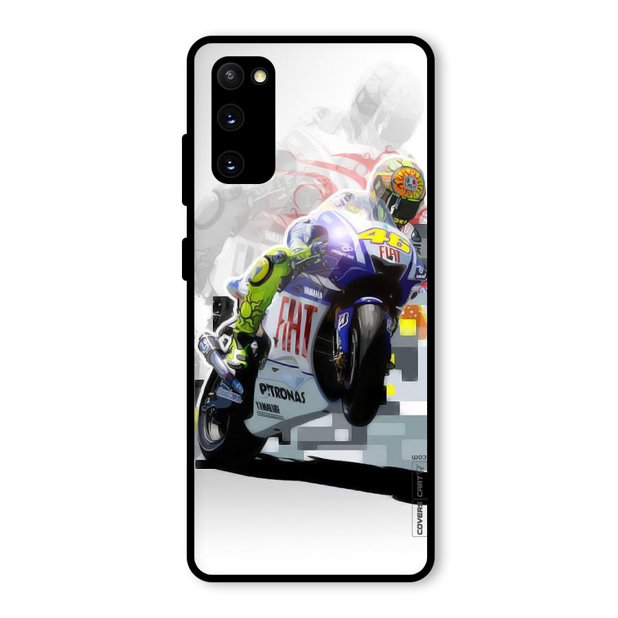 Valentino Rossi Glass Back Case for Galaxy S20 FE 5G