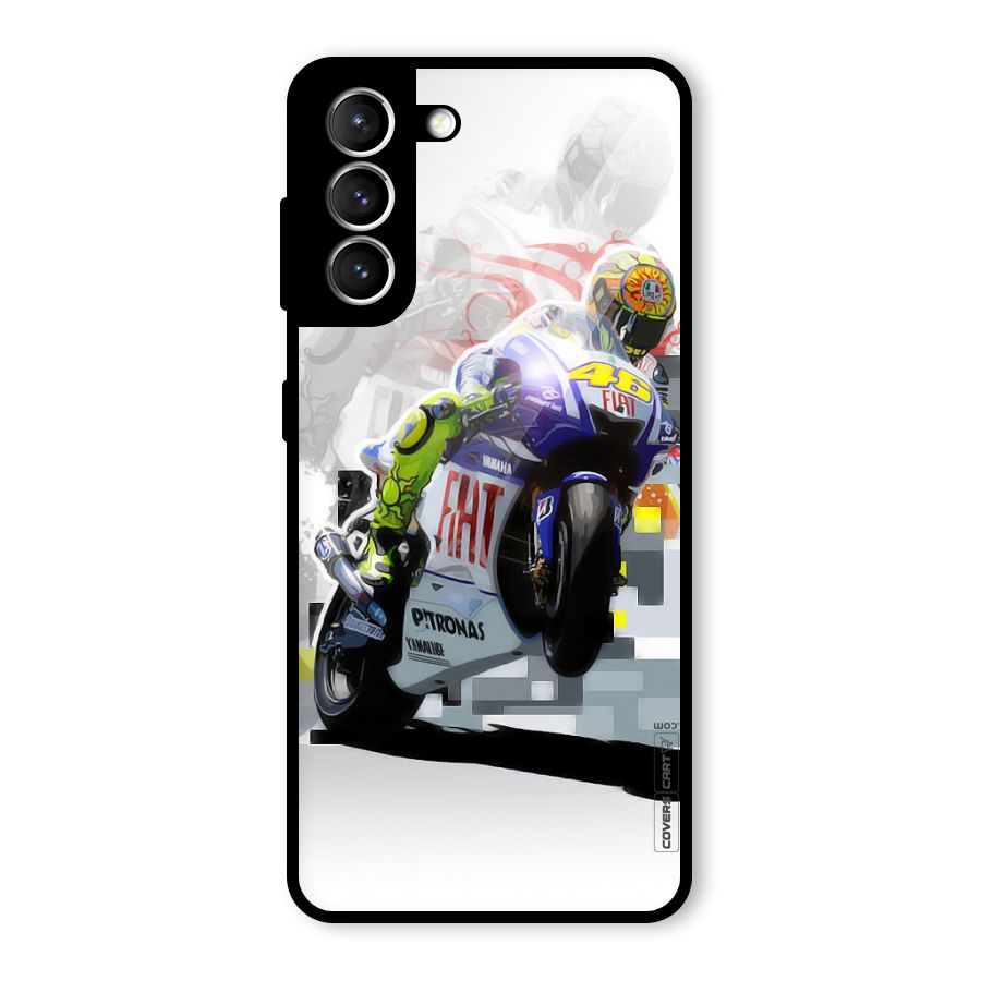 Valentino Rossi Glass Back Case for Galaxy S21 5G