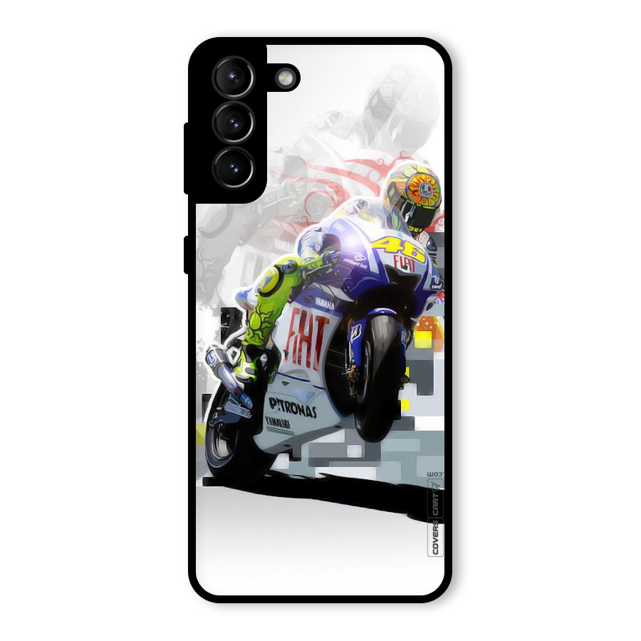 Valentino Rossi Glass Back Case for Galaxy S21 Plus