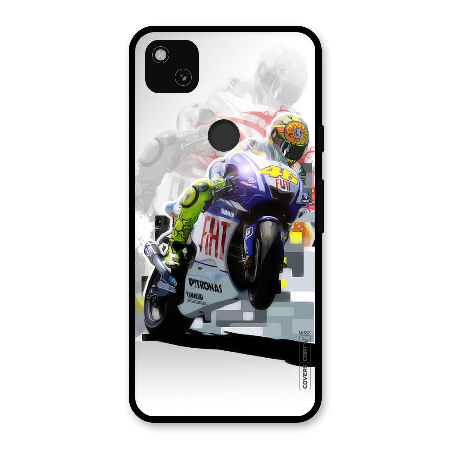 Valentino Rossi Glass Back Case for Google Pixel 4a