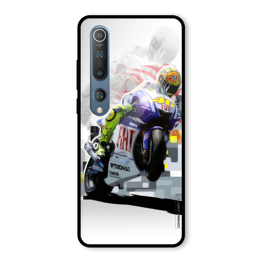 Valentino Rossi Glass Back Case for Mi 10