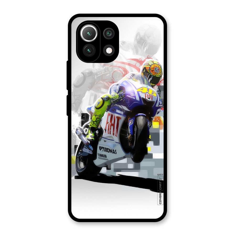 Valentino Rossi Glass Back Case for Mi 11 Lite