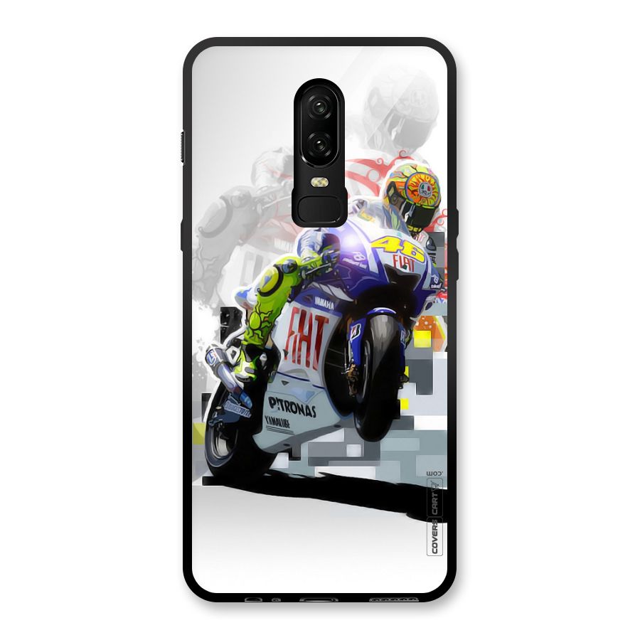 Valentino Rossi Glass Back Case for OnePlus 6