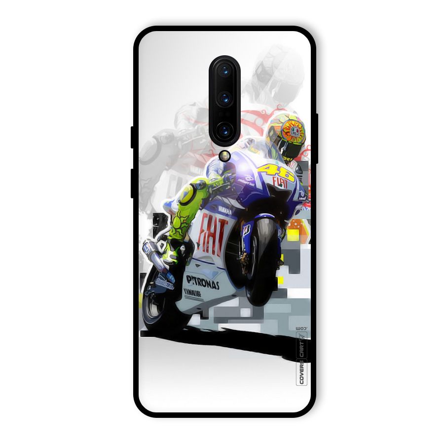Valentino Rossi Glass Back Case for OnePlus 7 Pro