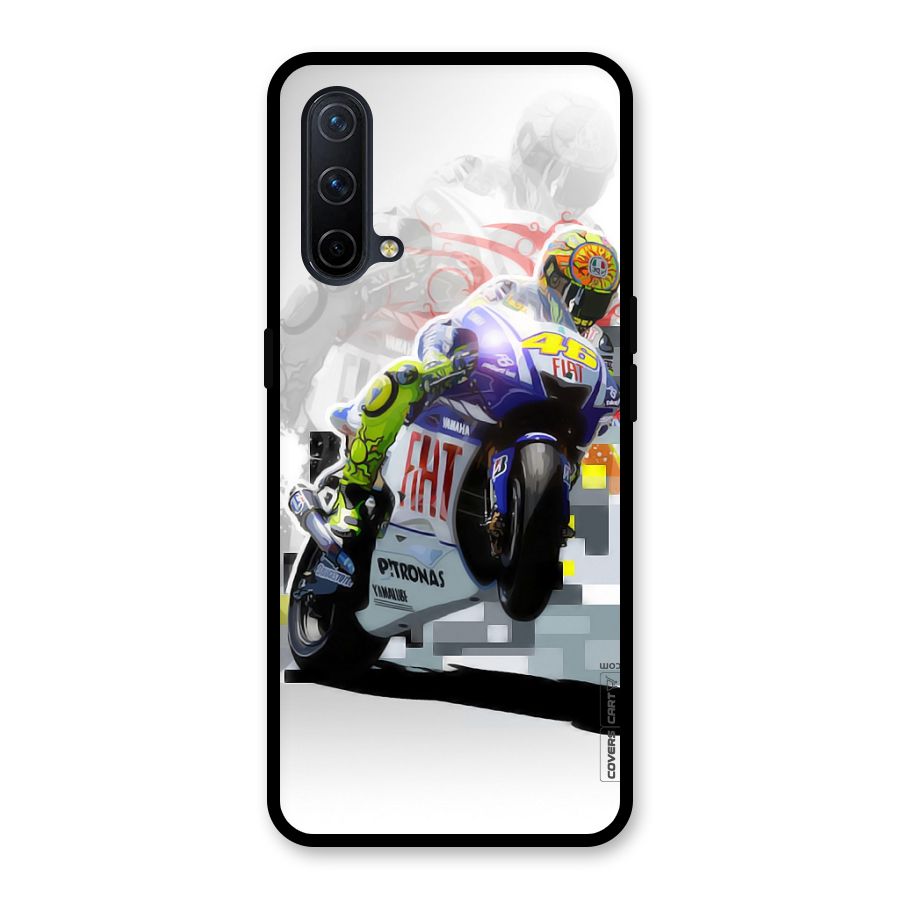 Valentino Rossi Glass Back Case for OnePlus Nord CE 5G
