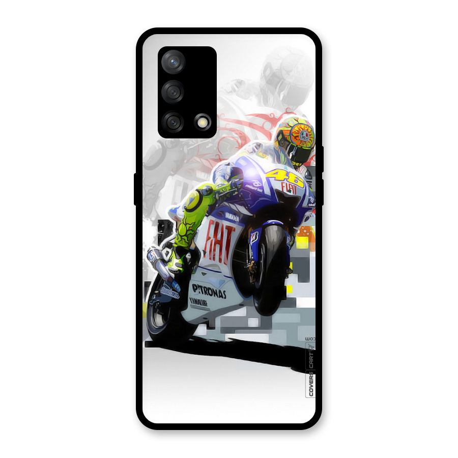 Valentino Rossi Glass Back Case for Oppo F19